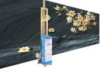2880dpi 3d Wall Painting Printer , Fixed Wheel Wall Mural Printing Machine