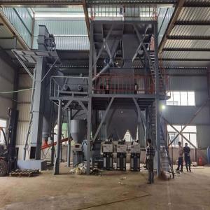 Quality High Output Dry Mortar Equipment 5kW Small Dry Mortar Batching Plant wholesale