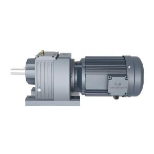 Quality R series Key Shaft Foot Mounted Helical Gear Motor For Agitator Drives wholesale