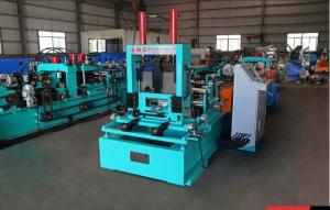 Quality GCr15 Roller Thickness 2mm C Purlin Forming Machine wholesale