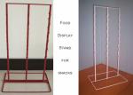 3 Strips Snack Potato Chip Clip Rack / Double Sides Food Hanging Chip Clip