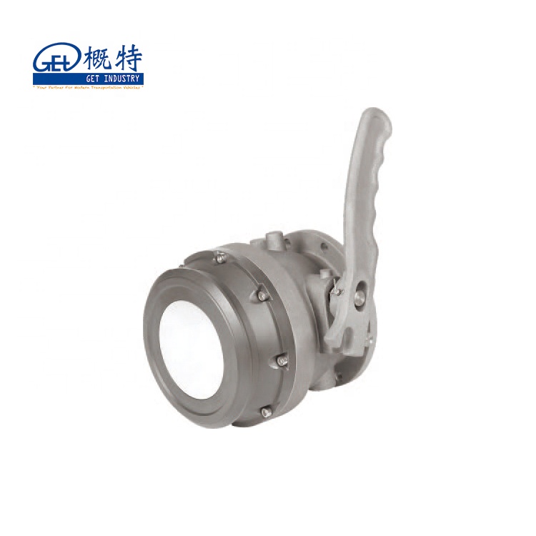 Aluminum Alloy 100mm 4 Inch Oil Tanker Truck And Trailer API Adaptor Valves For Tanker Discharge System