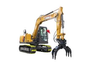 Quality 75F Hydraulic 3+2 Steel Grabbing Machine for Scrap mill wholesale