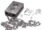 Metal Material Chain Hoist Garage Door Opener 4:1 Ratio Multifunctional
