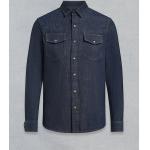 High quality casual man blue jean shirts men collar stylish jean shirt fashion