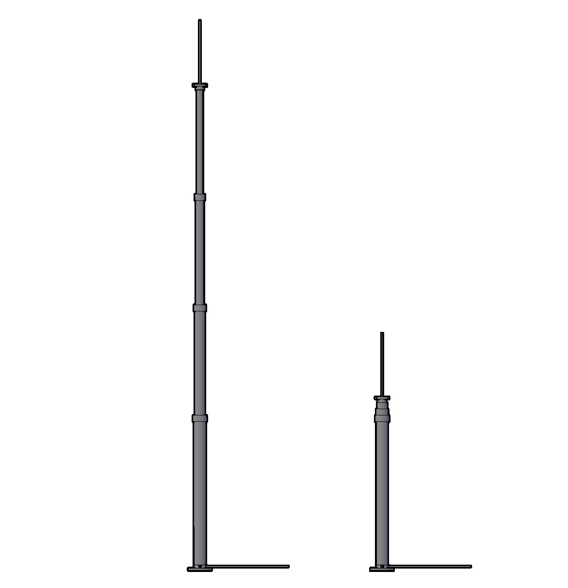 nrentech- telescopic mast