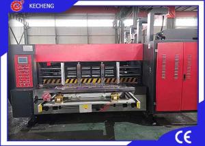 China 2 Color Flexographic Box Printing Machine 920 Lead Edge Feeder Standard Speed on sale