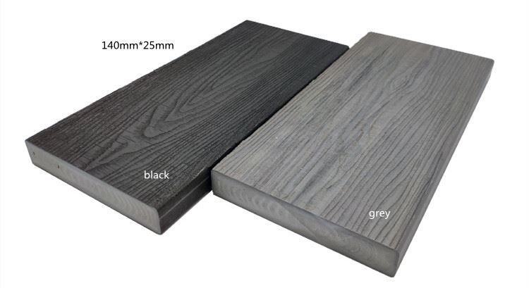 PVC Foam ASA Composite Decking Board Trex for Outdoor Crack Resistance and Waterproof