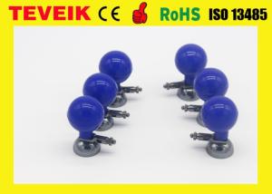Quality Silver Chloride Plated ECG EKG Suction Ball Electrode Multi-Functional ECG Electrode wholesale