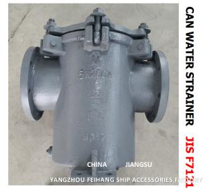 Quality IMPA 872010 JIS 5K-200A CAN WATER STRAINERS-MARINE CAN WATER FILTERS BODY - CAST IRON FILTER CARTRIDGE - STAINLESS STEEL wholesale