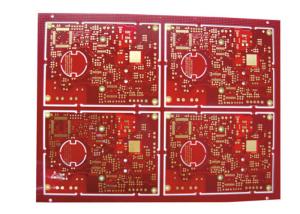 Quality High Performance Printed Circuit Boards 2oz Cooper FR4 TG150 Solder Mask Red Color wholesale