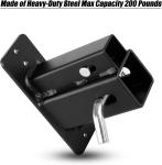 1.25'' 2'' Bicycle Hitch Wall Mount Bike Rack Hanging Garage Organizer Trailer