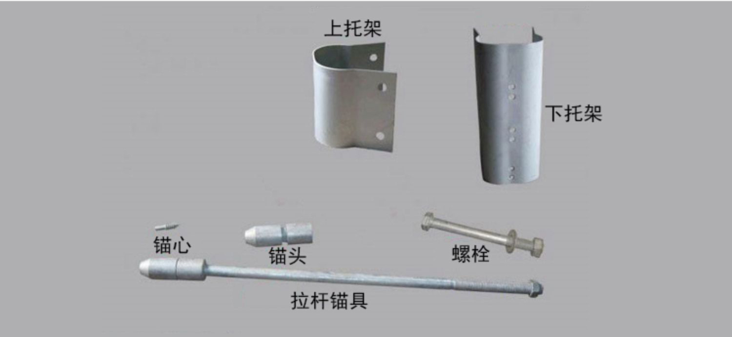 Road Traffic Safe Cable Barrier Steel Wire Rope Guardrails with Customized Color