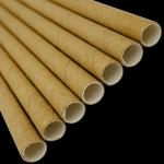 100% Biodegradable And Compostable Paper Straws For Beverage