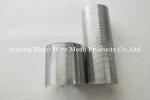 Stainless Steel Johnson V Wire Screen Pipe 6" Continuous Slot Flow Rate