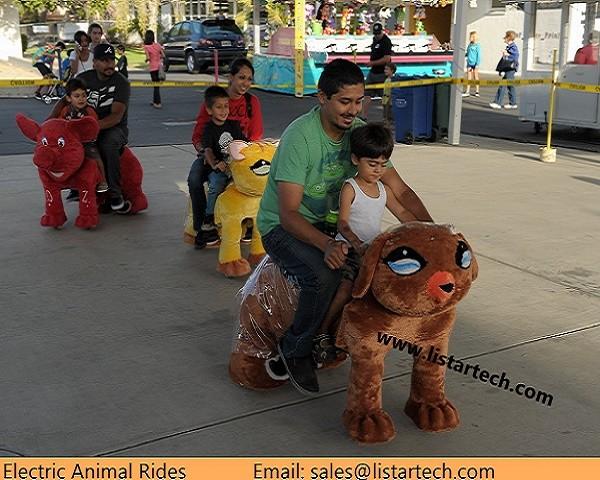 Animals Zippy Rides on Toy, the Square Children's Entertainment Equipment for