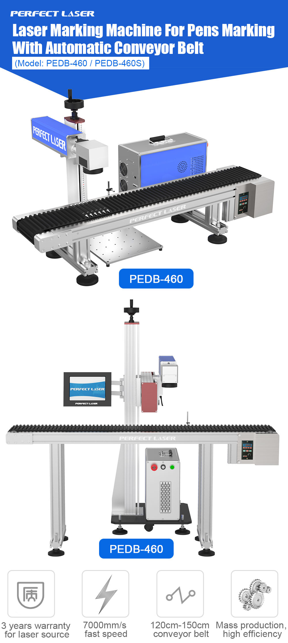High Speed Personalized Laser Marking Machine Pen Laser Engraving Machine
