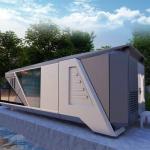 Portable Camping Capsule Villas Maison Prefabriquee Casas Prefabricadas