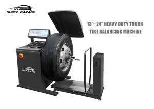 Quality 65Kg Truck Wheel Balancing Machine 0.5KW Heavy Duty Wheel Balancer With Dual Switch wholesale