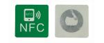OEM 213 Chip Plastic Patrol RFID NFC Tag Sticker 13.56mhz Waterproof