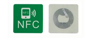 Quality OEM 213 Chip Plastic Patrol RFID NFC Tag Sticker 13.56mhz Waterproof wholesale
