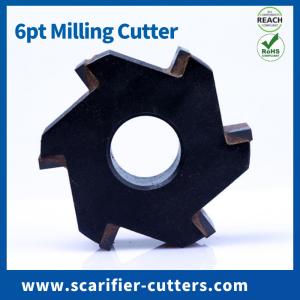 Quality 6pt Milling Cutter , Oscar DZH 200 Floor Scarifier Bartell BEF 275 Multi Plane Scarifiers wholesale