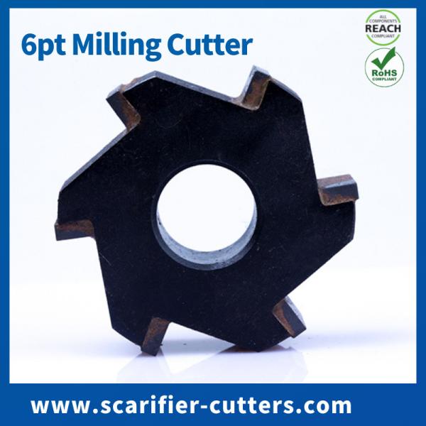 6pt Milling Cutter , Oscar DZH 200 Floor Scarifier Bartell BEF 275 Multi Plane