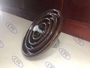 Quality ANSI Brown Porcelain C-110 Suspension Type Insulators wholesale