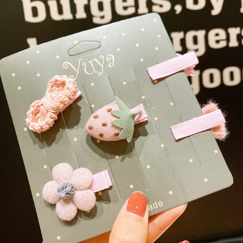 Baby Hairpin, Hairpin, Headdress Baby Side Clip, Less Hair, Clip Does Not Hurt Hair, Korean Princess Children Hair Accessorie