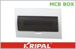 ABS Flush MCB Distribution Box Wall Mounted for Hotel / Hospital / Restaurant