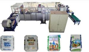 Quality Block Bottom Valve Bag Making Machine Adopt Hot Air Welding Technology wholesale