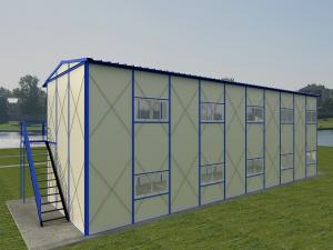Quality china prefabricated house for sale for workers wholesale