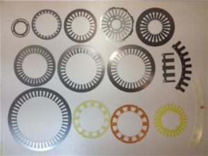 Quality Electric Motors Silicon Steel Laminations Rotor Stacked Iron Core 0.5mm Thickness wholesale