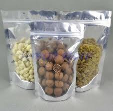 Quality Aluminium Foil Zip-Lock Plastic Bags with Bottom Gusset wholesale
