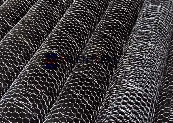 Vinyl Coated Poultry Hex Netting / Flexible Galvanized Poultry Netting Sample