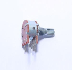 Quality 16mm rotary potentiometer, carton potentiometer with metal shaft, potentiometer with switch wholesale