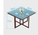 4 Seater Outdoor Dining Set Rattan Furniture Patio Rattan Dining Table Chair Set