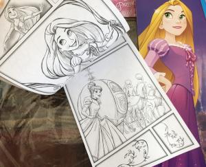 China Cartoon Coloring Book Printing , Softcover Paperback Book Printing Spot UV on sale