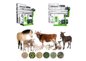 China Livestock Animal Feed Production Machine Adjustable Speed With CE Approve on sale