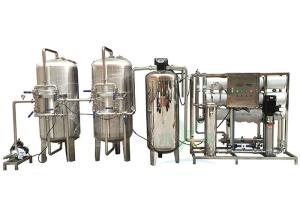 Quality Stainless Steel 3TPH Water Softener System For Underground Water Purification wholesale