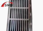 Strip Opening Cast Iron Clark Drain Gully Grate 500*500mm With Spray Paint