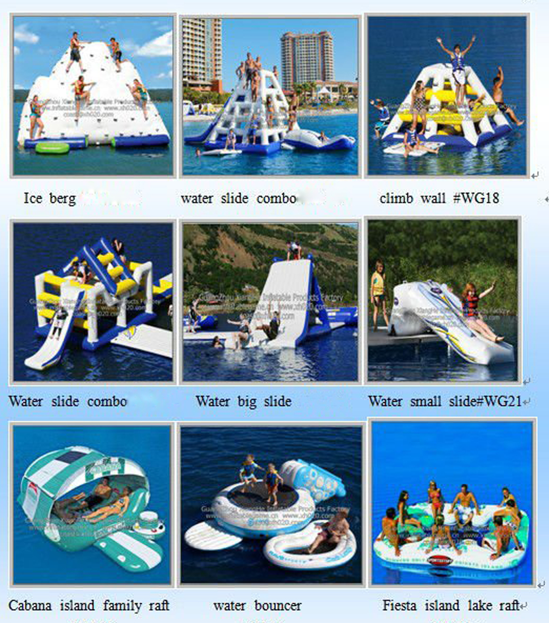 Aquaglide Jungle Joe 2 / Inflatable Water Toys For Water Park