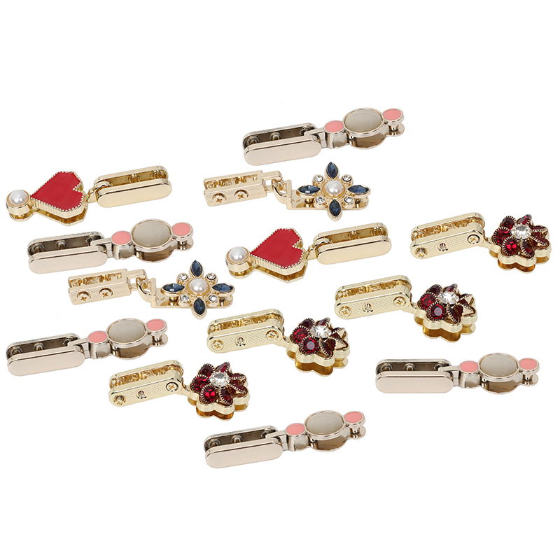 Fadeless Metal Bag Handles Strap Suspension Clasp Rectangle SGS