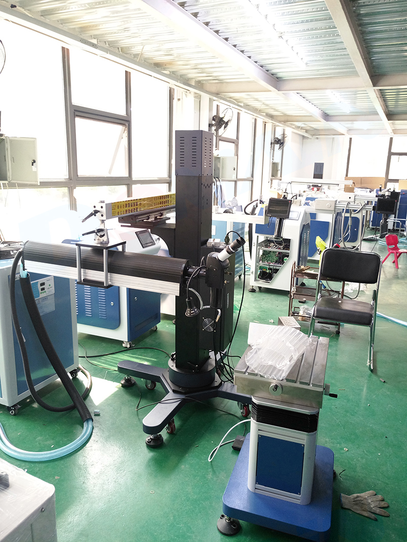rane arm stainless steel aluminum mold laser welder 400w 500w 600w mould welding machine for big material