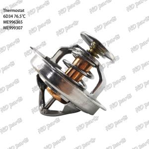 Quality Thermostat 6D34 76.5℃ ME996365 ME999307 Engine Part wholesale