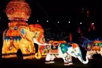 Animal Shaped Electric Chinese Lanterns , Large LED Lantern Lights