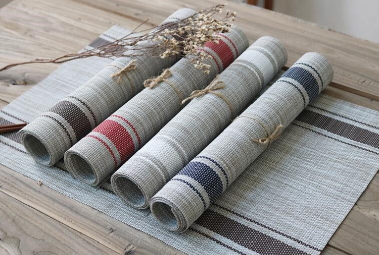 Waterproof Kitchen Table PVC Place Mat 45*30cm Table Placemats