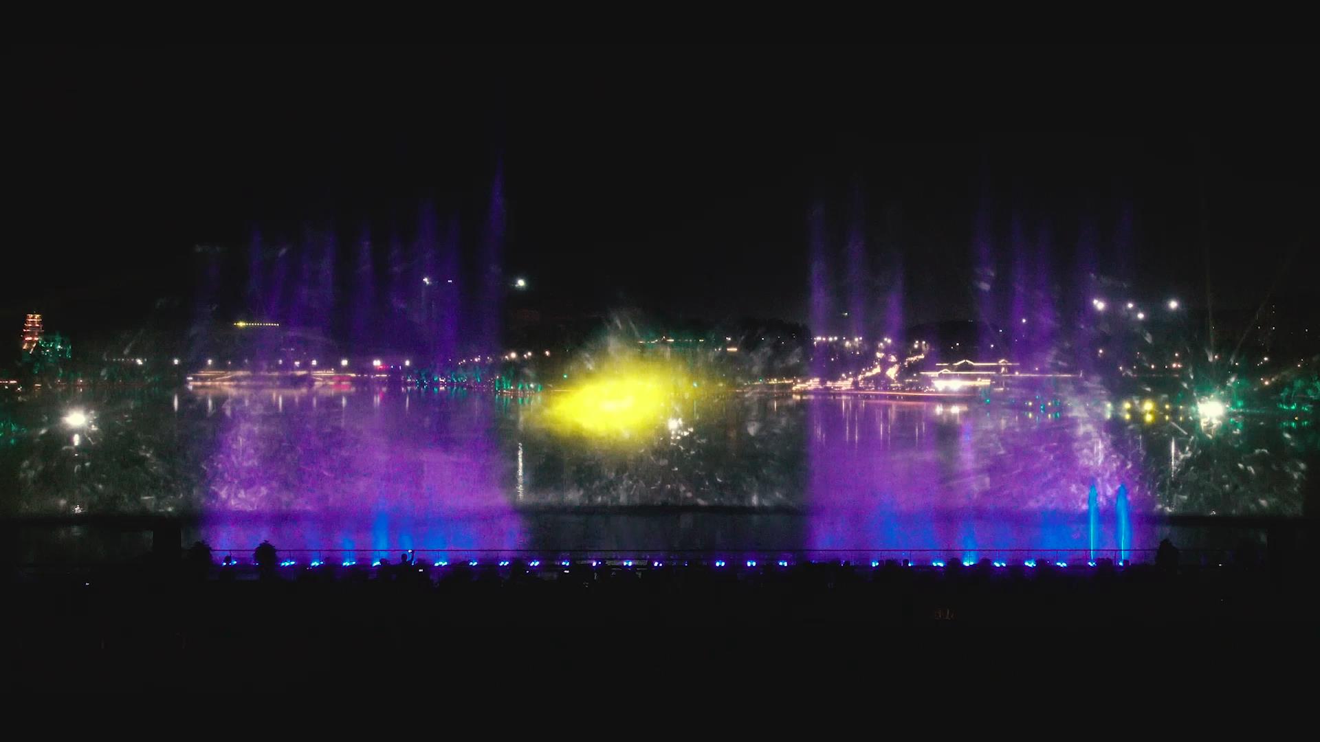 Fashionable Water Musical Fountain Dancing Water Pond Fountain