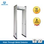 Fireproof Material Archway Metal Detector 6 Zones 5 Digital Counter 100