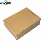 Brown Biodegradable Bulk Craft Paper Bags , Durable Paper Shopping Bags With